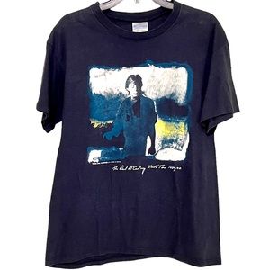 Vintage Paul McCartney World Tour 1989 1990 The Brockum Collection Faded Size L